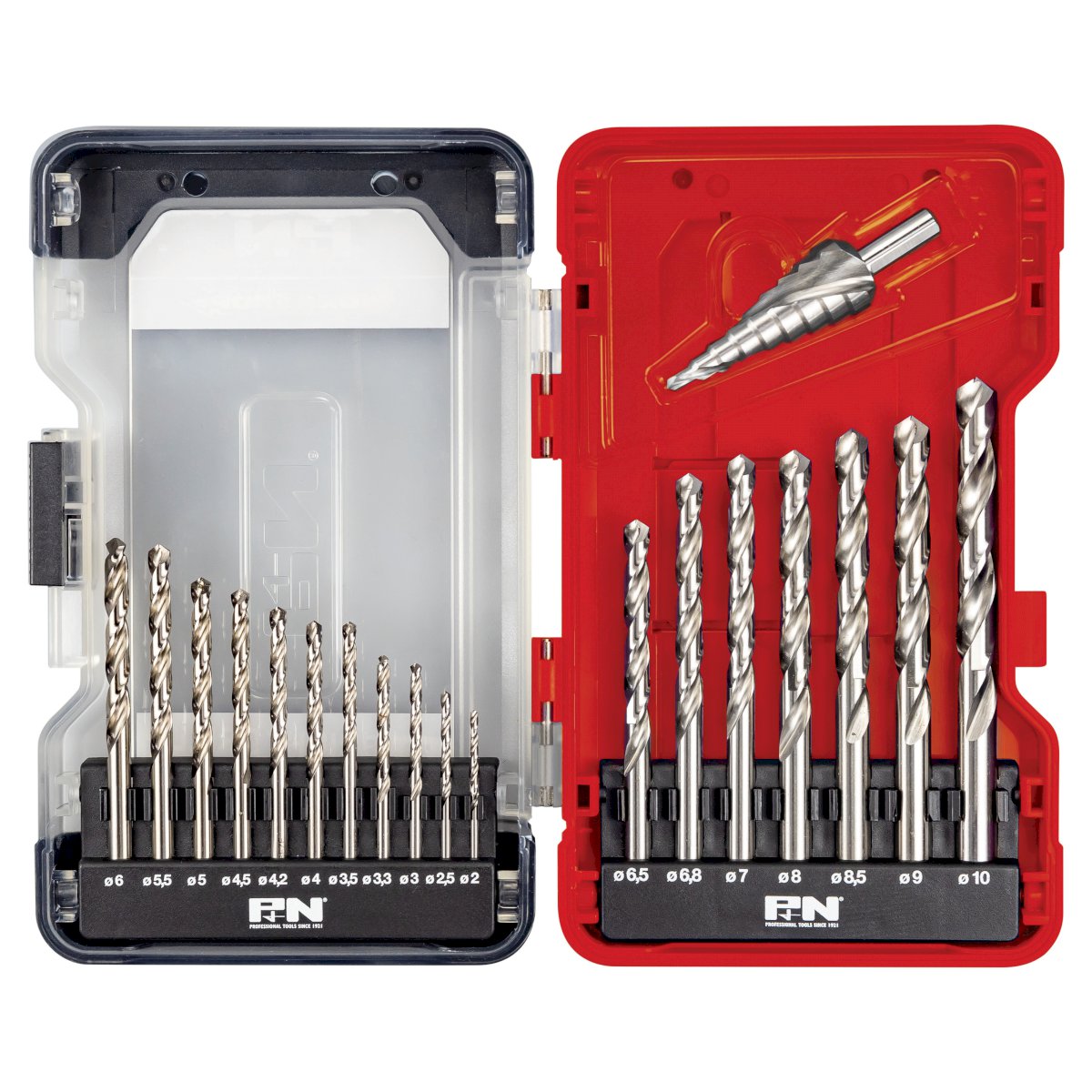 Hyper step drill bit set outlet